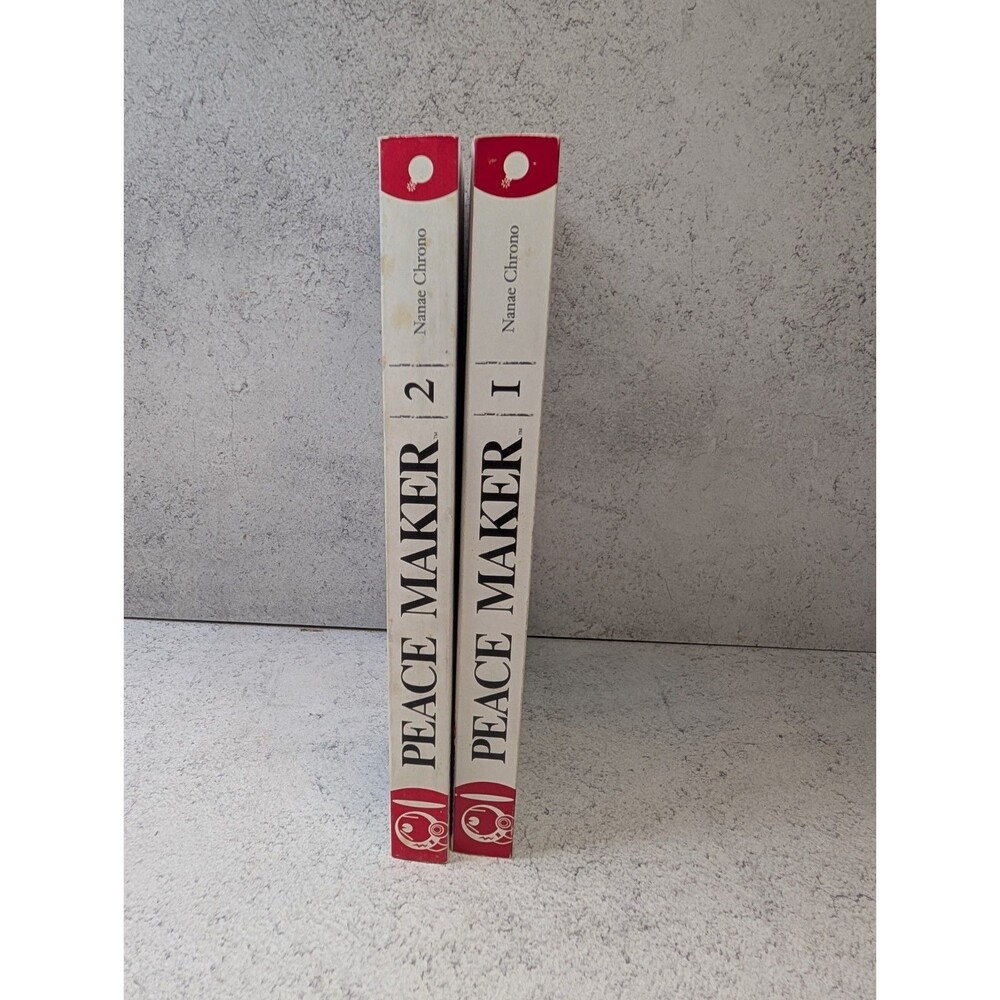Peace Maker Manga Vol 1–2 Set — First Printing — Tokyopop English